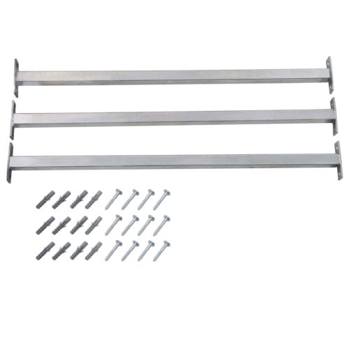 Adjustable Security Window Bars 3pcs 710-1200 mm