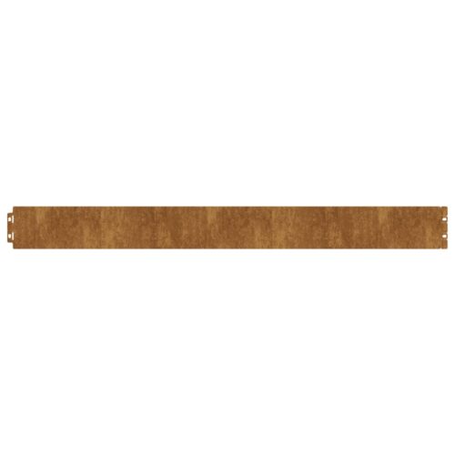 Lawn Edgings 10pcs 10x103cm Flexible Corten steel - Image 3