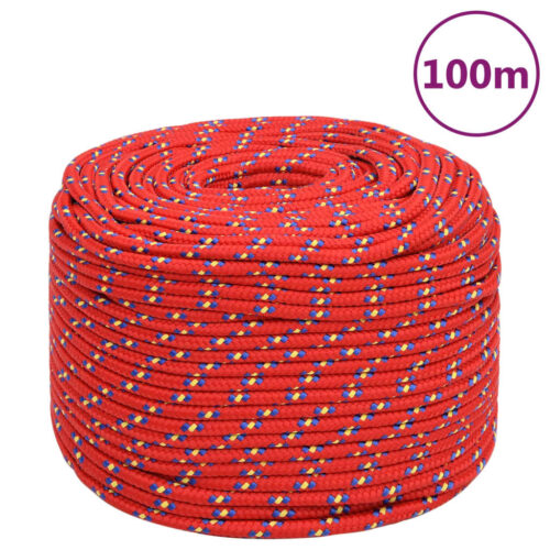 Boat Rope Red 10 mm 100M Polypropylene - Image 7