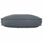 Pallet Cushion for Backrest Anthracite 70x40x12cm Oxford Fabric
