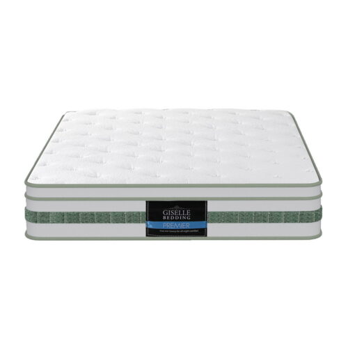20cm Giselle Mattress King Single Green Tea Mattresses - Image 3