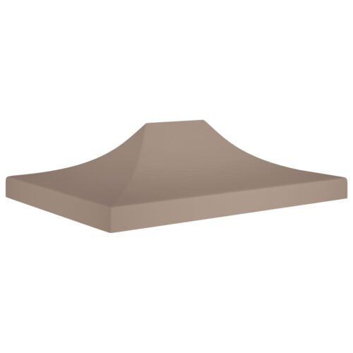 Outdoor Gazebo Event Party Wedding Garden Camping Tent Roof 4.5x3M Taupe 270 g/m²
