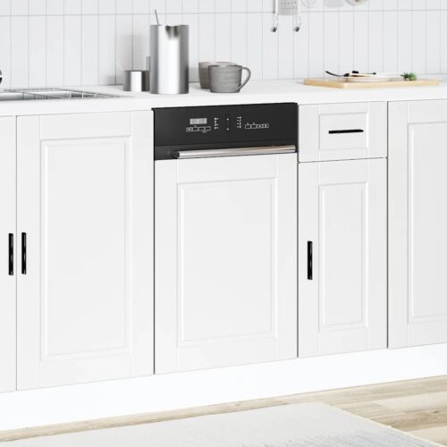 Dishwasher Panel Porto White 45x1.5x67cm Engineered Wood - Image 3