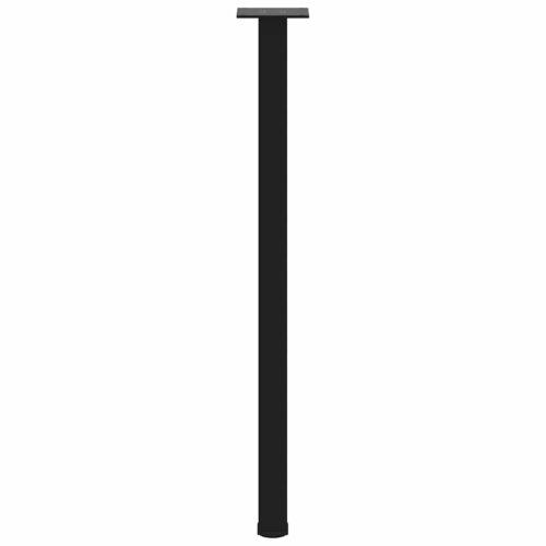 Console Table Legs 4pcs Black 72-74cm Steel - Image 5
