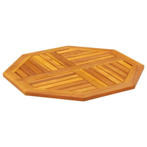 Table Top 70x70x2cm Octagonal Solid Wood Acacia DIY Desk Panel Board - Image 4