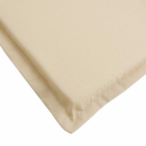 Sun Lounger Cushion Beige 186x58x4cm Oxford Fabric - Image 8