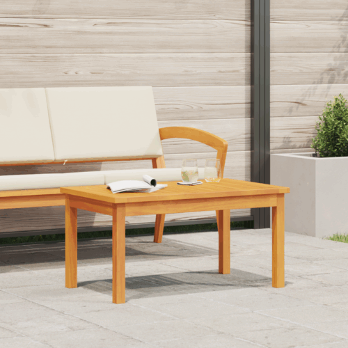 Coffee Table 75x40x38cm Solid Wood Acacia - Image 2