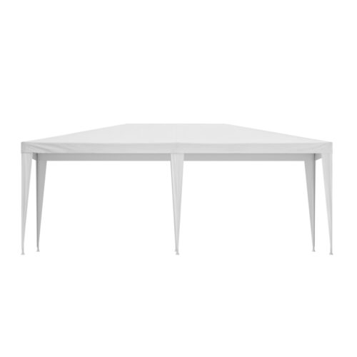 Instahut Gazebo 3x6m Wedding Party Marquee Tent Outdoor Event Camping Canopy Shade White - Image 3