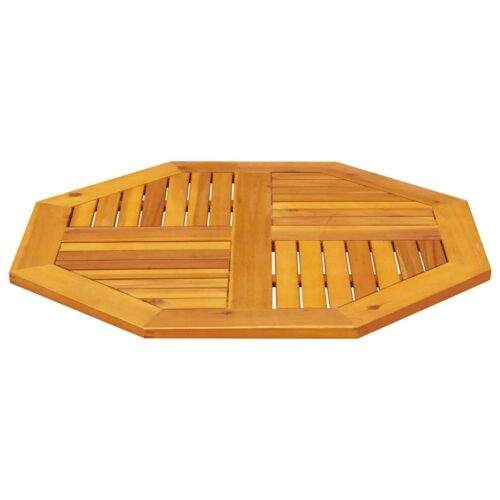 Table Top 80x80x2.2cm Octagonal Solid Wood Acacia DIY Desk Panel Board - Image 3