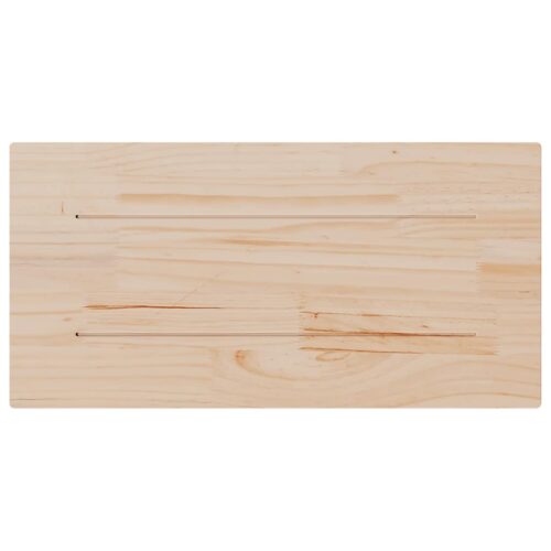 Table Tops 2pcs 70x35x2.5cm Rectangular Solid Pine Wood DIY Desk Panel Board - Image 7