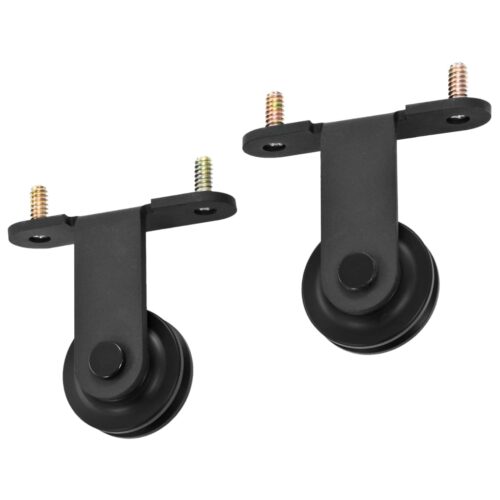 Sliding Door SKIEN Hardware Kit 183cm Steel Black - Image 4