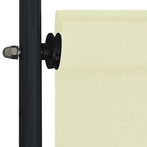 Outdoor Roller Blind 100x270cm Cream - Image 6