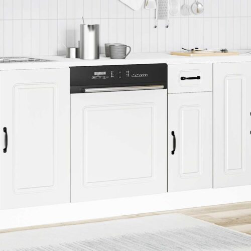 Dishwasher Panel Kalmar White 60x1.5x67cm Engineered Wood - Image 3