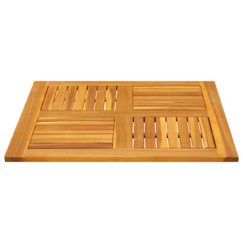 Table Top 80x80x2.2cm Square Solid Wood Acacia DIY Desk Panel Board - Image 3