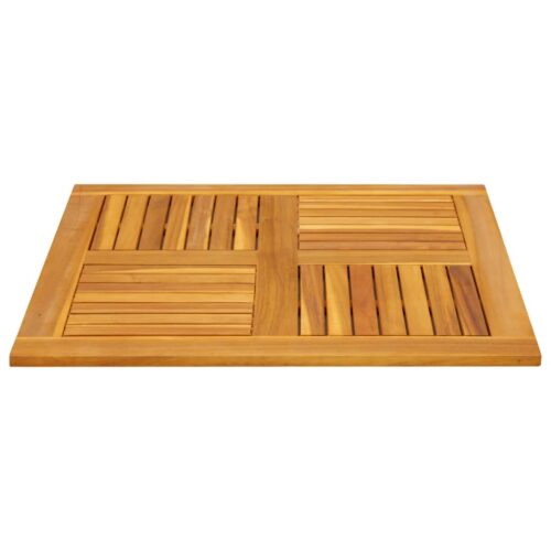 Table Top 80x80x2.2cm Square Solid Wood Acacia DIY Desk Panel Board - Image 5