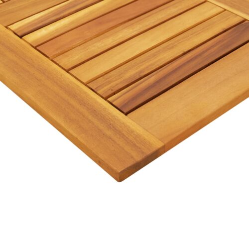 Table Top 80x80x2.2cm Square Solid Wood Acacia DIY Desk Panel Board - Image 7