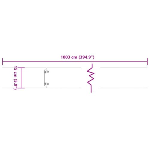 Lawn Edgings 10pcs 15x103cm Flexible Corten steel - Image 11