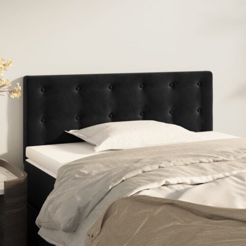Headboard Black 100cm Velvet - Image 2