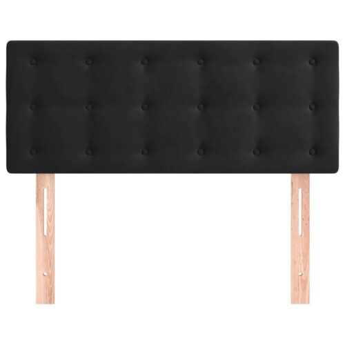 Headboard Black 100cm Velvet - Image 3