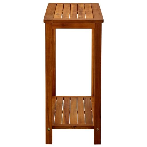 Garden Console Table 80x35x75cm Solid Acacia Wood - Image 3