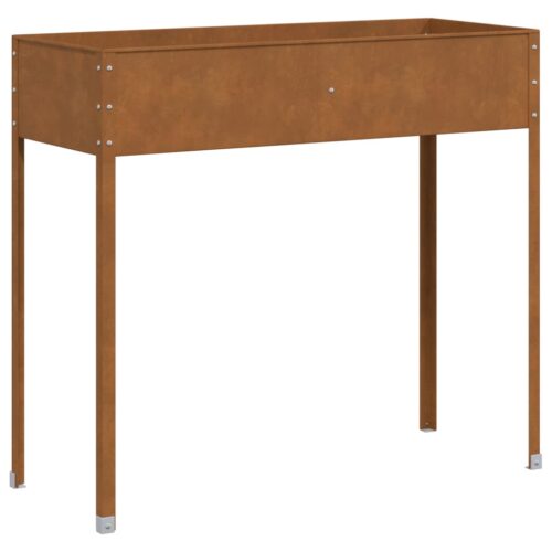 Garden Planter 100.5x40.5x90cm Weathering Steel - Image 6