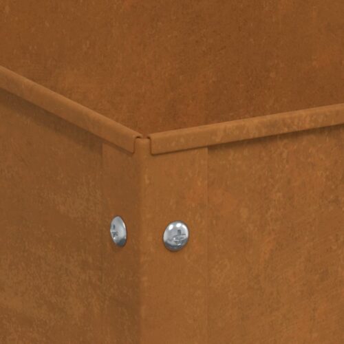 Garden Planter 100.5x40.5x90cm Weathering Steel - Image 9