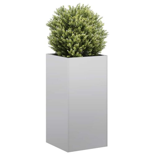 Raised Garden Bed Herbs Vegetables Box Pot Planter Galvanised Steel 40x40x80cm - Image 2