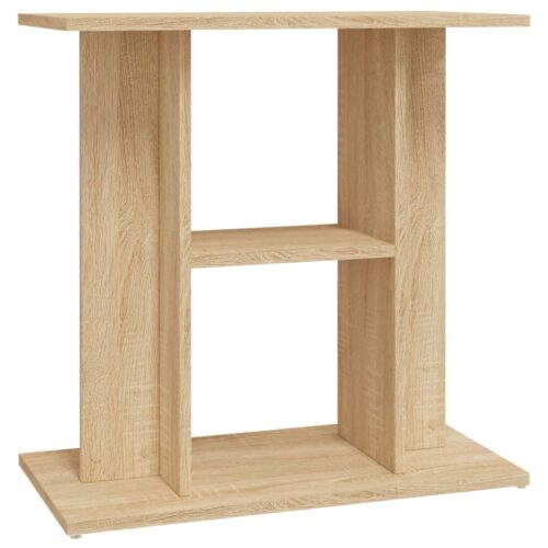 Aquarium Stand Sonoma Oak 60x30x60cm Engineered Wood - Image 2