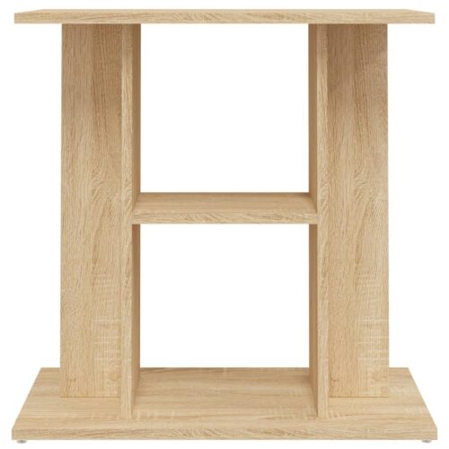Aquarium Stand Sonoma Oak 60x30x60cm Engineered Wood - Image 4