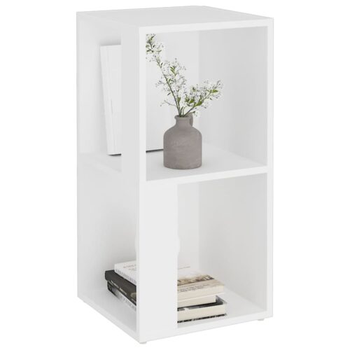 Corner Cabinet White 33x33x67cm Engineered Wood - Image 4