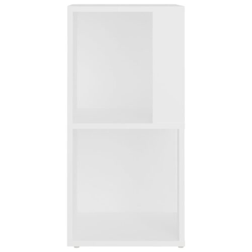 Corner Cabinet White 33x33x67cm Engineered Wood - Image 6