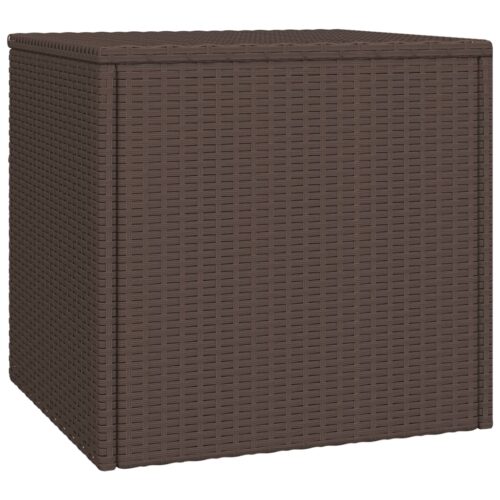 Garden Side Tables 3pcs Brown Poly Rattan - Image 3