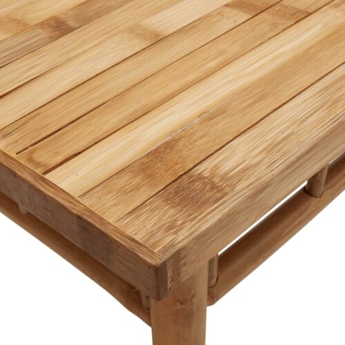 Bamboo  Coffee Table 45x45x35cm - Image 7