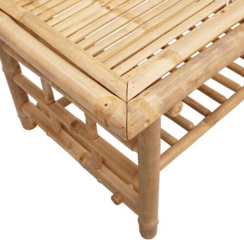 Bamboo  Coffee Table 70x45x36cm - Image 6