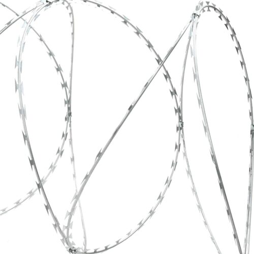 BTO-22 Clipped Concertina Razor Wire Galvanised Steel 100 m - Image 4
