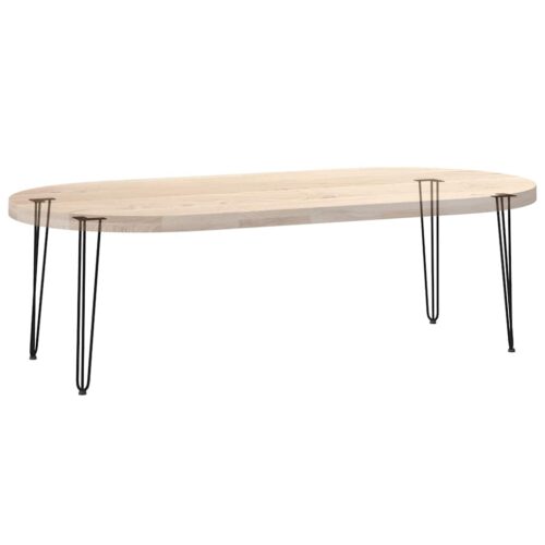 hairpin legs for console tables for Console Table 4pcs Black 72cm Solid Steel - Image 8