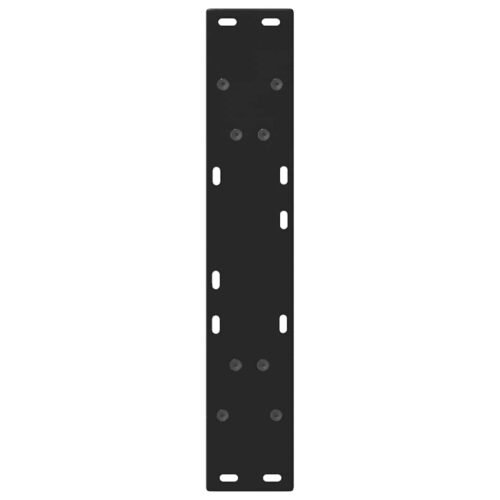 Dining Table Legs V-Shape 2pcs Black 50x(72-73)cm Steel - Image 7