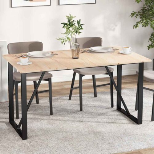 Table Tops 3pcs 80x47x1.7cm Rectangular Solid Pine Wood DIY Desk Panel Board - Image 2