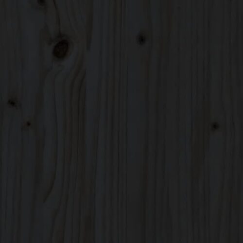 Bedside Cabinets 2pcs Black 40x34x40cm Solid Pine Wood - Image 8