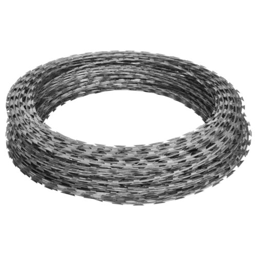 Razor Wires Helical Wire Rolls 2pcs Galvanised Steel 60 m - Image 2