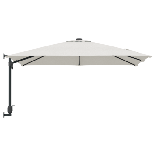 Patio Umbrella Sand Polyester Aluminium Large Foldable - Image 5