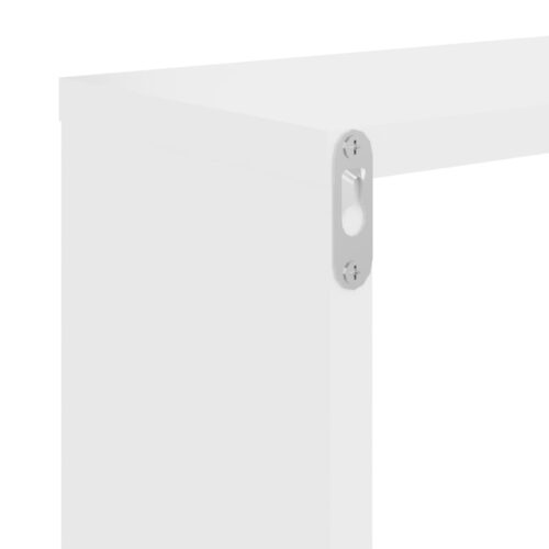 Wall Cube Shelves 6pcs White Sonoma Oak 26x15x26cm - Image 11