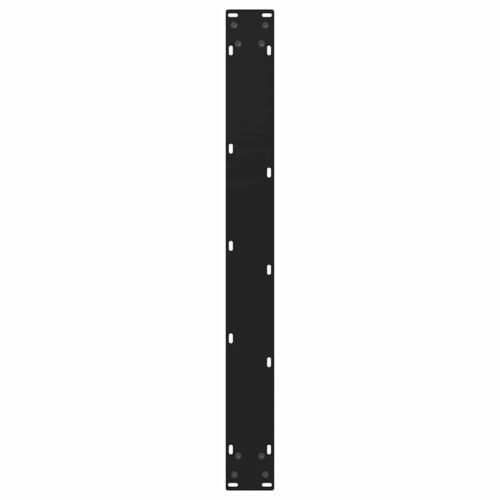 Dining Table Legs V-Shape 2pcs Black 70x(72-73.3)cm Steel - Image 7