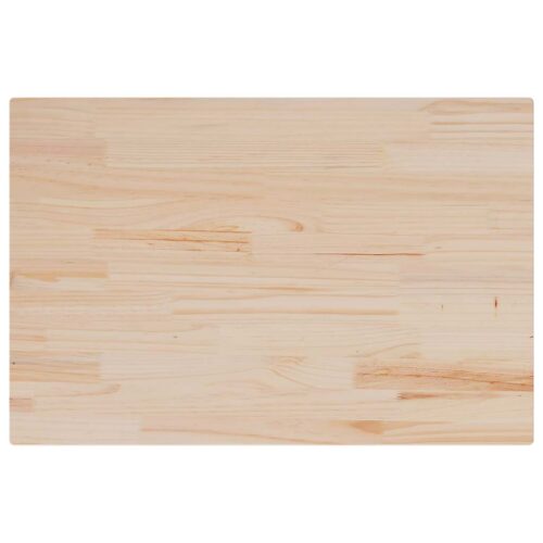 Table Tops 3pcs 80x53x1.7cm Rectangular Solid Pine Wood DIY Desk Panel Board - Image 3