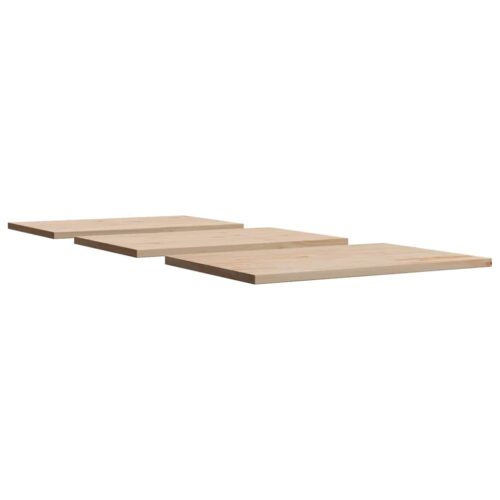 Table Tops 3pcs 80x53x1.7cm Rectangular Solid Pine Wood DIY Desk Panel Board - Image 5