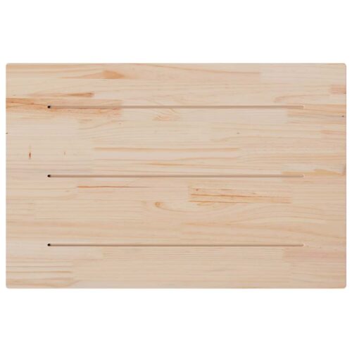 Table Tops 3pcs 80x53x1.7cm Rectangular Solid Pine Wood DIY Desk Panel Board - Image 7