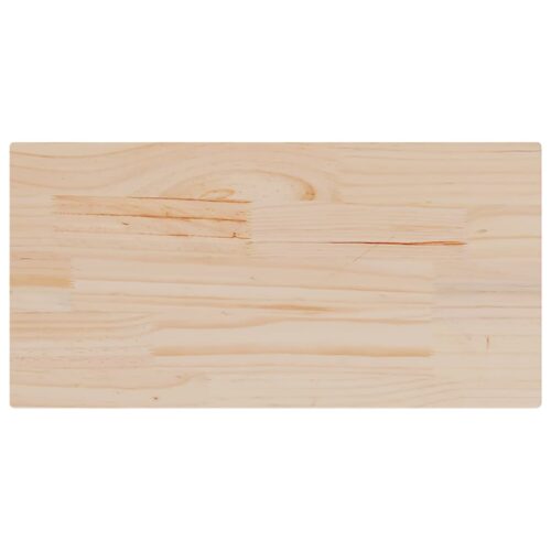 Table Tops 2pcs 90x45x2.5cm Rectangular Solid Pine Wood DIY Desk Panel Board - Image 3