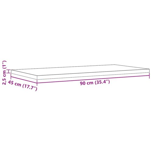 Table Tops 2pcs 90x45x2.5cm Rectangular Solid Pine Wood DIY Desk Panel Board - Image 10