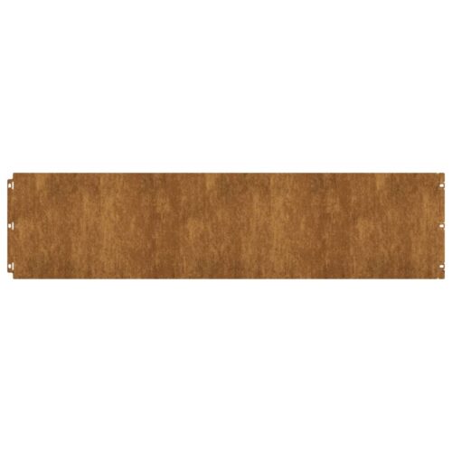 Lawn Edgings 10pcs 25x103cm Flexible Corten steel - Image 3