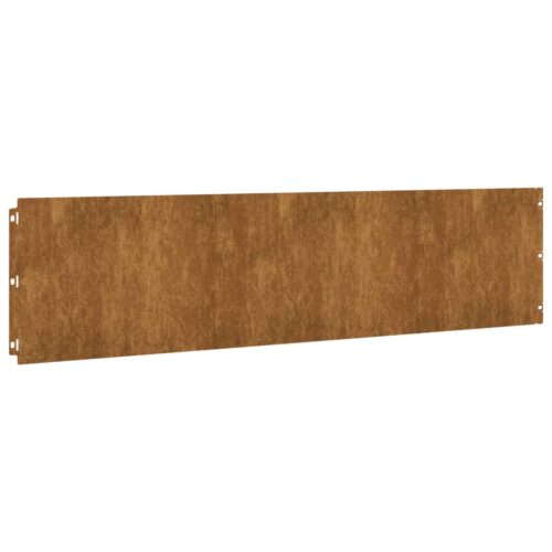 Lawn Edgings 10pcs 25x103cm Flexible Corten steel - Image 5
